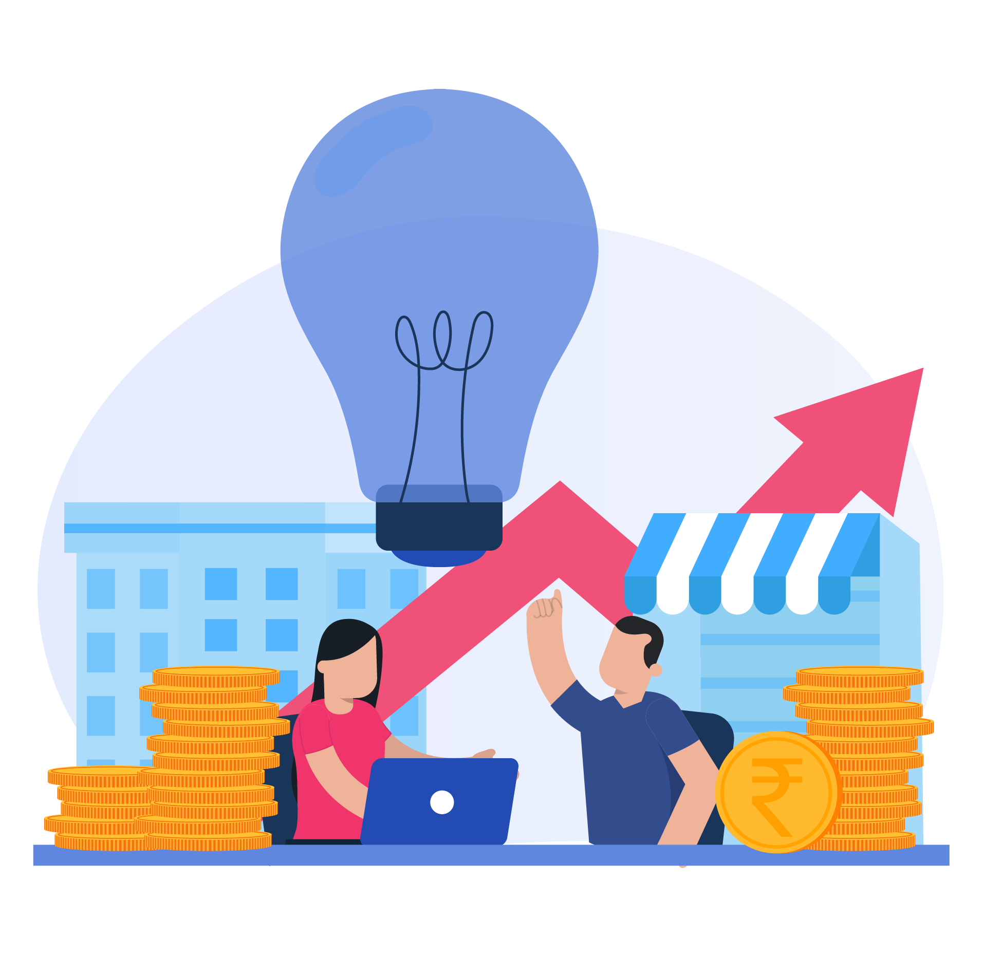 IT Company Illustration